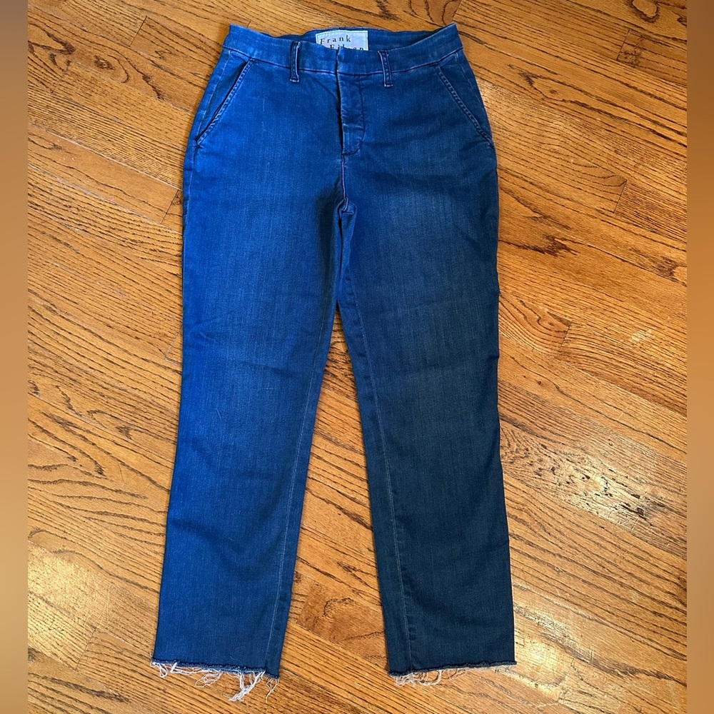 Frank & Eileen Blue Straight Leg Jeans Classic Fit